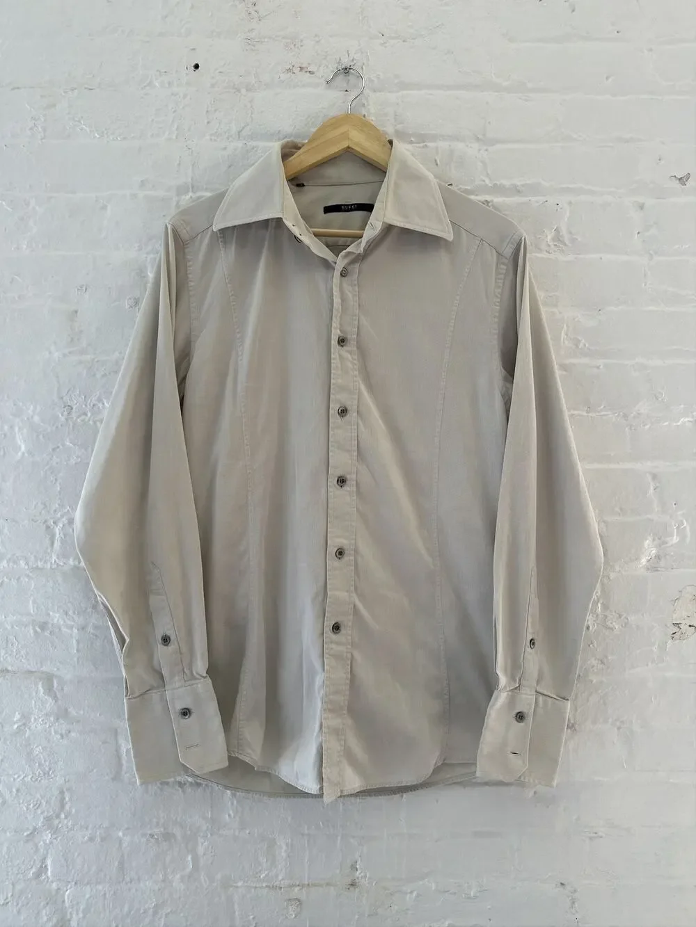 Tom Ford Era Gucci Darted Button Up Shirt